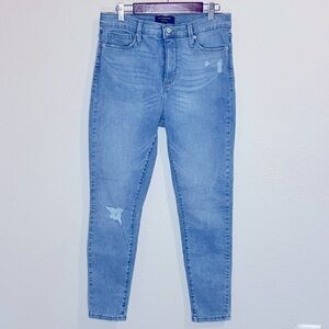 Banana Republic Skinny Jeans with Distressed Details